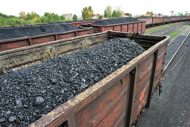 istock rail cars loaded with coal 626844904
