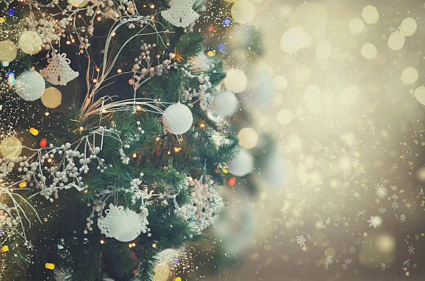 istock christmas fir tree with decorations 626851628