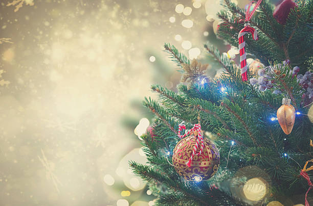 istock christmas fir tree with decorations 626852064