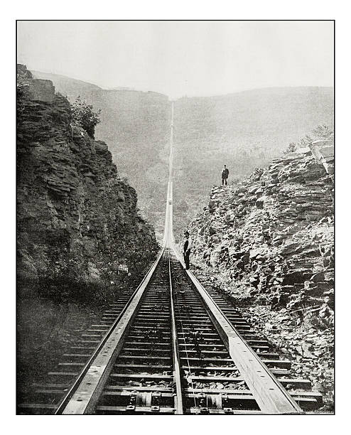 istock Antique photograph of Catskill Railway 626853936