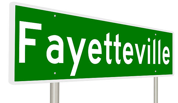 istock Highway sign for Fayetteville 626854626