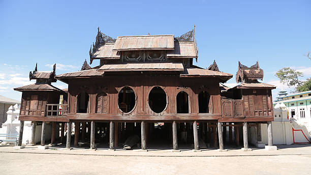 istock Shweyanpyay Monastery, Nyaung Shwe, Myanmar 626856394