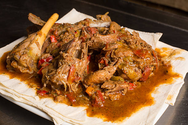 istock Hot beef Rendang, Indonesian food 626868554