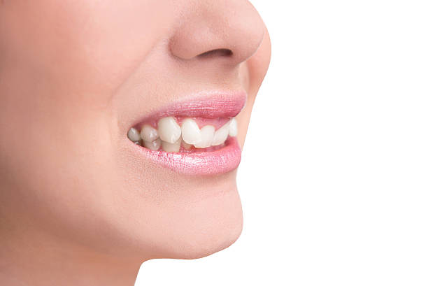 完璧な笑顔を作る - human teeth ストックフォトと画像