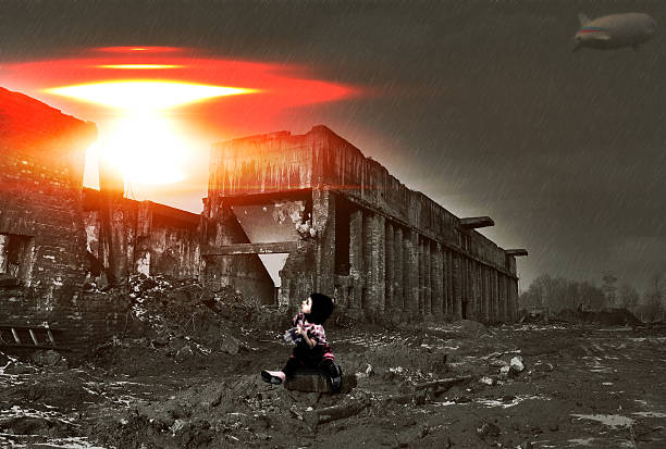 After we're gone Nuclear zone landscape war zone stock pictures, royalty-free photos & images