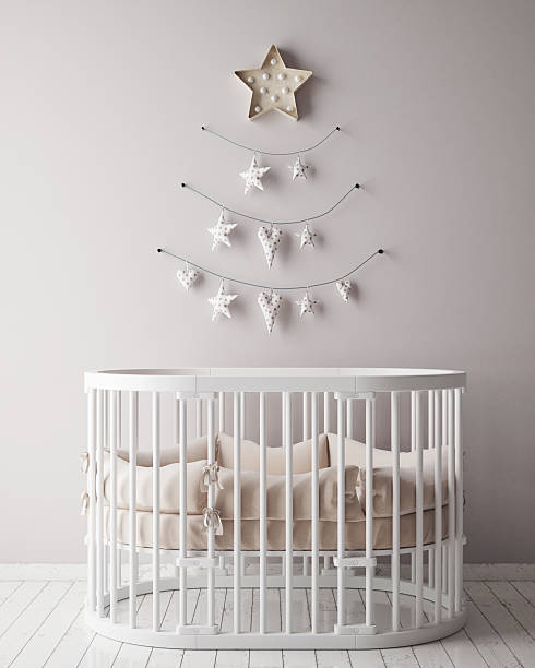 istock mock up poster frame in children room, scandinavian style interior 626902606