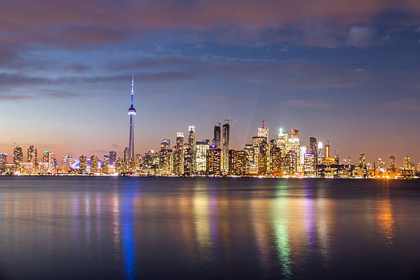 istock Toronto Skyline at night - Toronto, Ontario, Canada 626906088