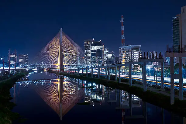 Photo of Estaiada Bridge Sao Paulo