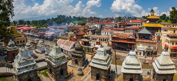 Pashupatinath Temple in Kathmandu, NEPAL