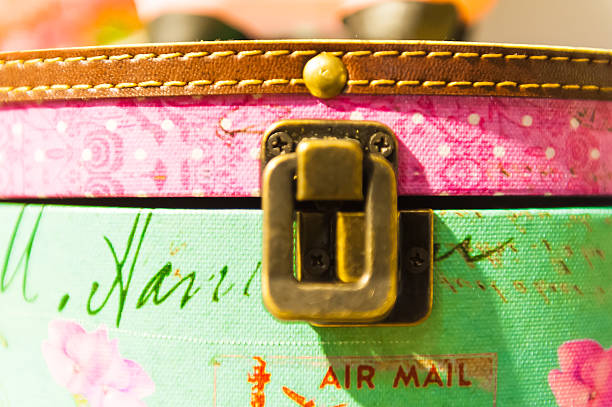 A golden treasure chest on a white background with clipping path.