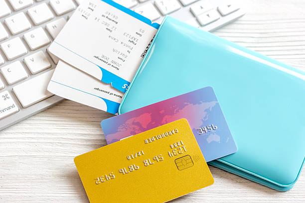 istock credit card on keyboard - buy tickets online 626915436