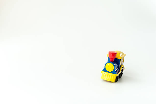 istock Toy train Isolated on white background with copy space 626916772