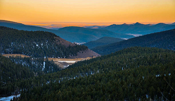 istock Orange Sunset Sipapu Pass New Mexico USA 626931196