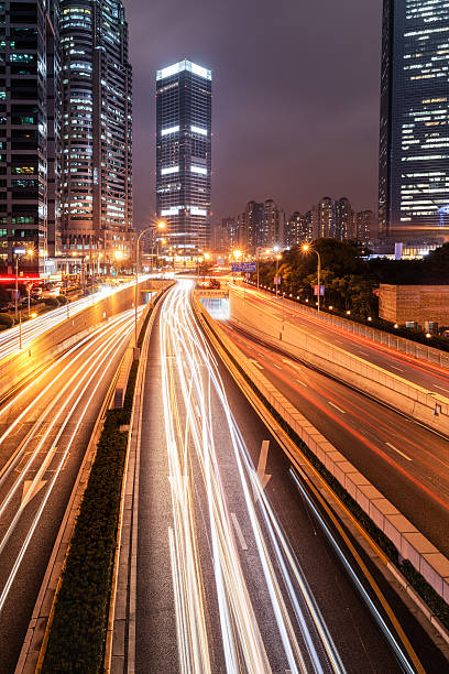 istock city night view in shanghai 626931674