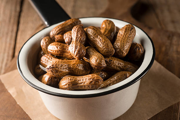 Boiled Peanuts Boiled Peanuts. boiled photos stock pictures, royalty-free photos & images