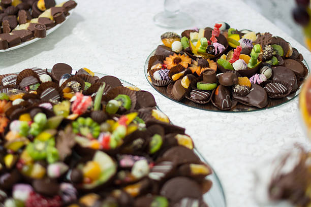 Fruit on the festive table