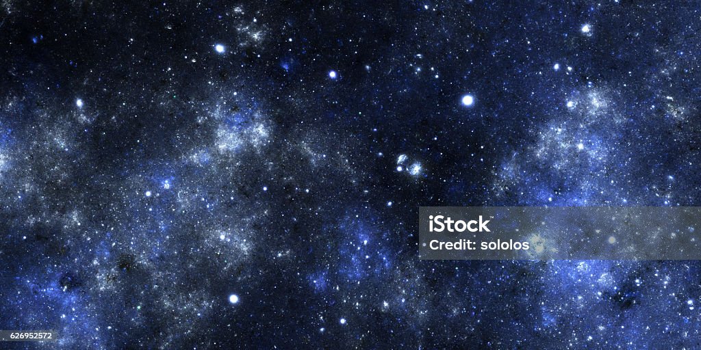 Stars background Space stars blue backgrounds Outer Space Stock Photo