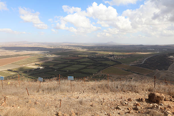 istock View from Golan Heights to Syria. Israel 626956050