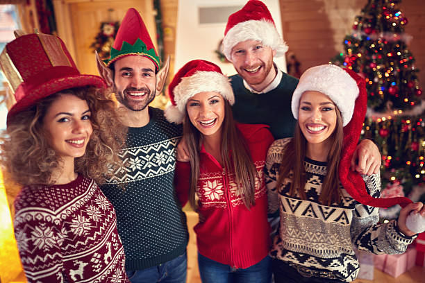 istock Young people celebrate New Year 626960334