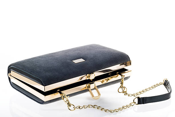istock Women's clutch handbag on a white background 626964396