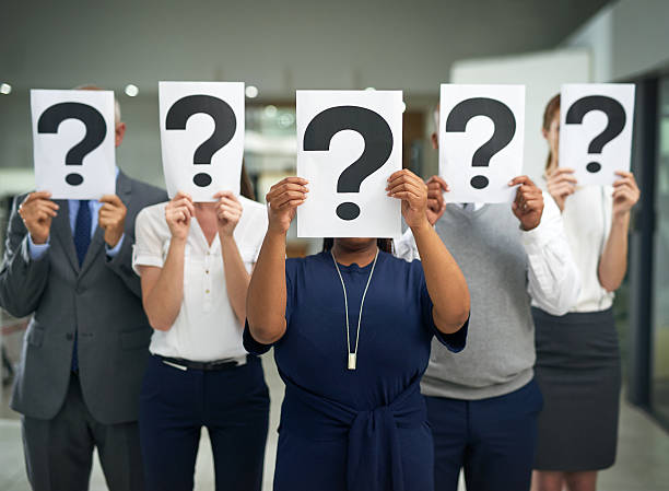 istock Business often produces more questions than answers 626964574