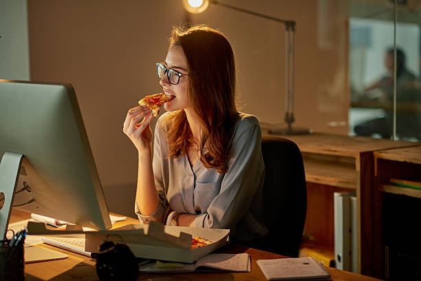 istock Late night meals in the office 626994900
