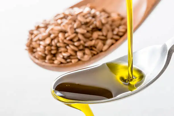 Image of fresh Flaxseed oil