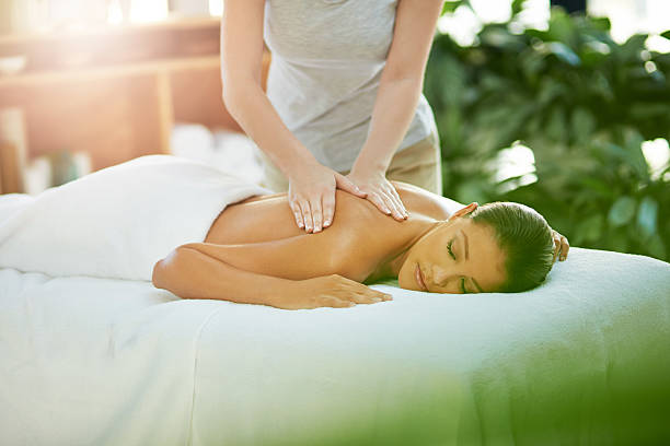 istock Book a massage. Your body will thank you 626997568