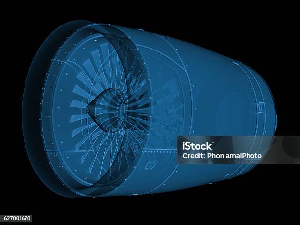 Röntgenstrahlmotor Stockfoto und mehr Bilder von Flugzeugtriebwerk - Flugzeugtriebwerk, Dreidimensional, Motor