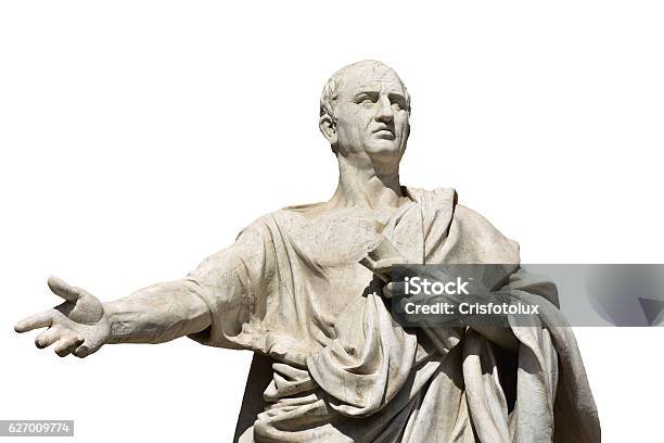 Cicero The Ancient Roman Senator Stock Photo - Download Image Now - Statue, Roman, Ancient