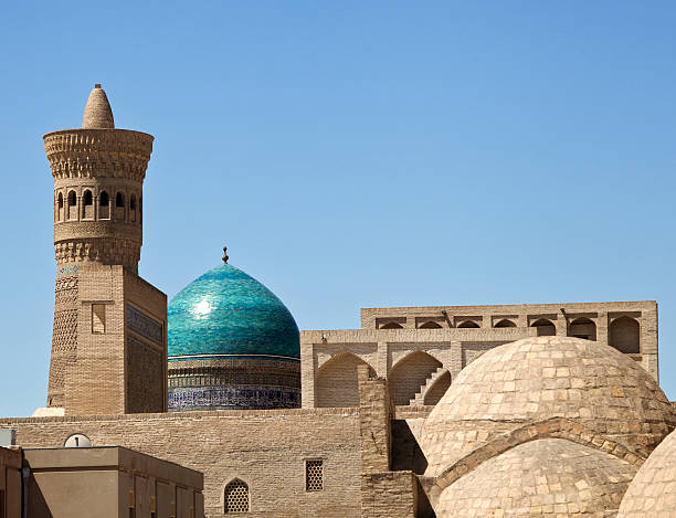 istock Kalyan architectural complex, Bukhara, Uzbekistan 627011278