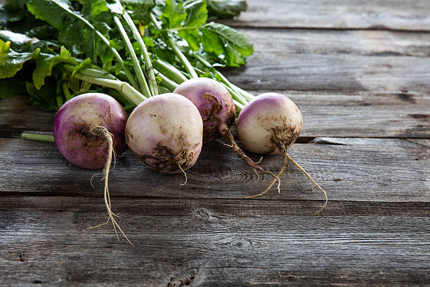 istock rustic organic turnips on old wood background for sustainable agriculture 627011568
