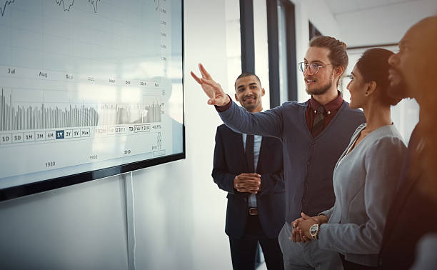 istock Outlining his vision for the company 627013464