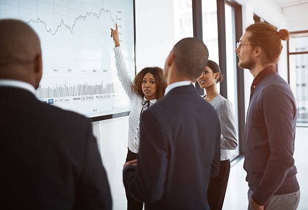 istock She brings her expertise to every presentation 627013868