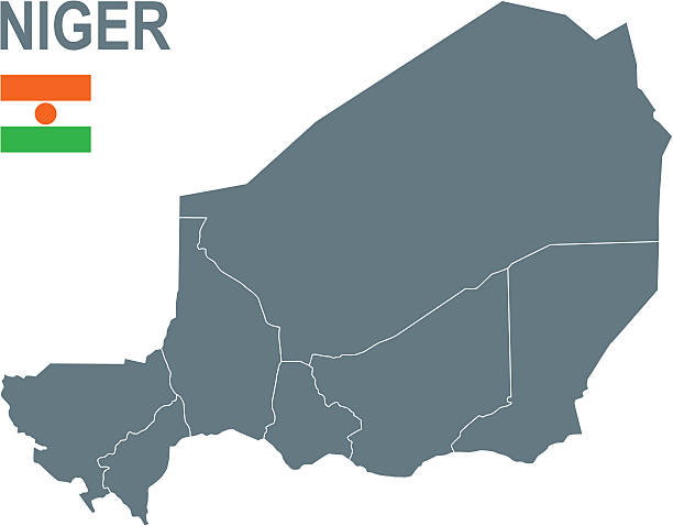 Niger http://dikobraz.org/map_2.jpg niger stock illustrations