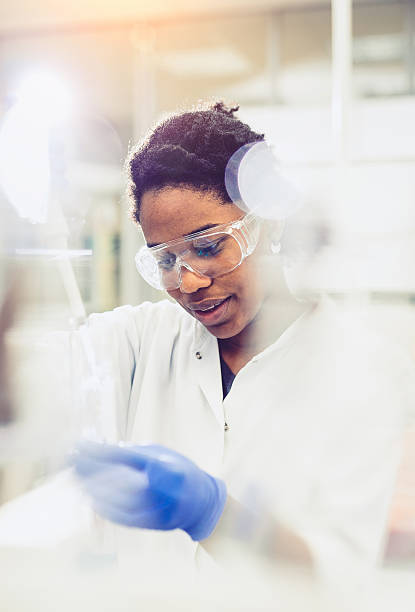 istock Young Female Scientist Working in The Laboratory 627023666