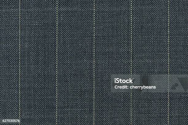Close Up Of Pinstriped Fabric Texture Background Stock Photo - Download Image Now - Textile, Striped, Pinstripe