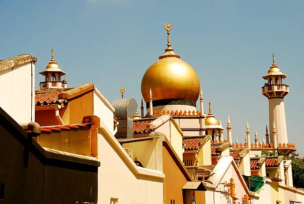 Sultan Mosque, Singapore stock photo