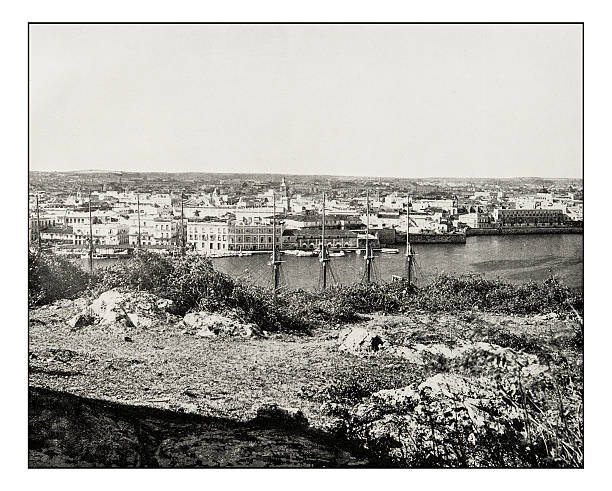 istock Antique photograph of Havana, Cuba 627033860