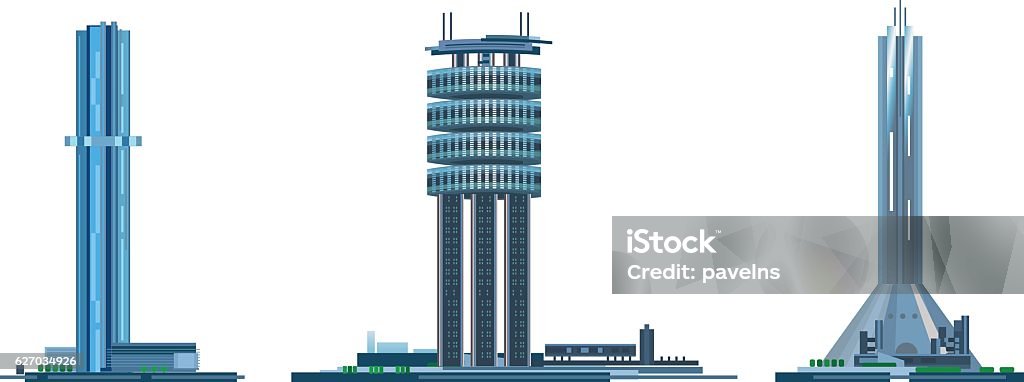 Building The Future Stock Illustration - Download Image Now - Abstract ...