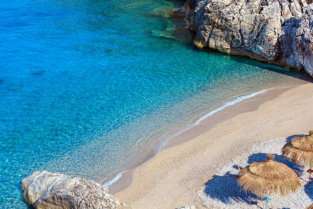 istock Summer Ionian sea coast, Albania. 627035146