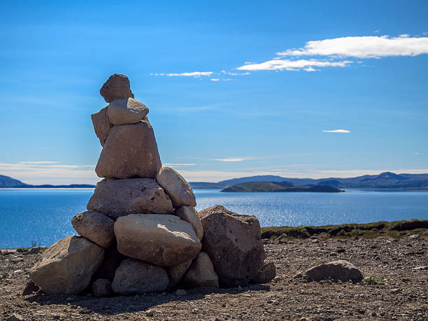 istock Stack of stones, in balance, Iceland 627035586