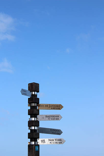 istock Signpost - Lighthouse at cape of good hope 627040974