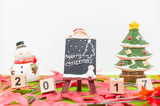 istock Merry Christmas and happy new year background 627041430