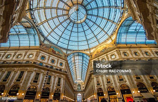 Vittorio Emanuele Gallery Stock Photo - Download Image Now - Milan, Galleria Vittorio Emanuele II, Art Museum