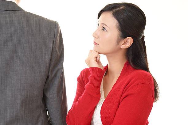 istock Uneasy young couple 627045608
