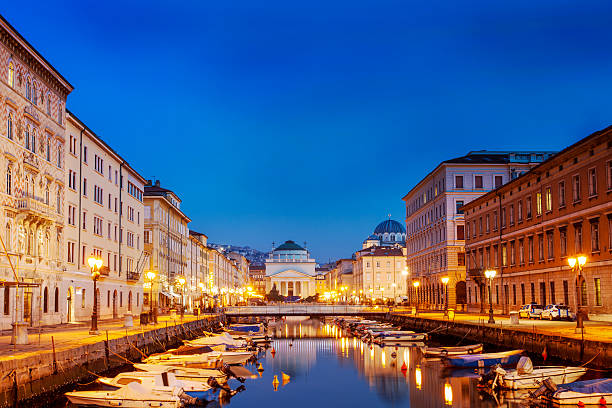 istock Trieste, the Grand Canal. Italy 627045654