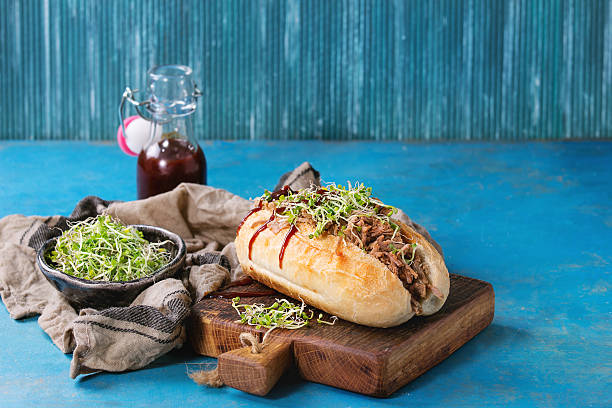 Pulled pork sandwich