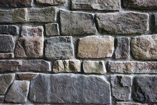 istock Texture of old rock wall for background. 627071022