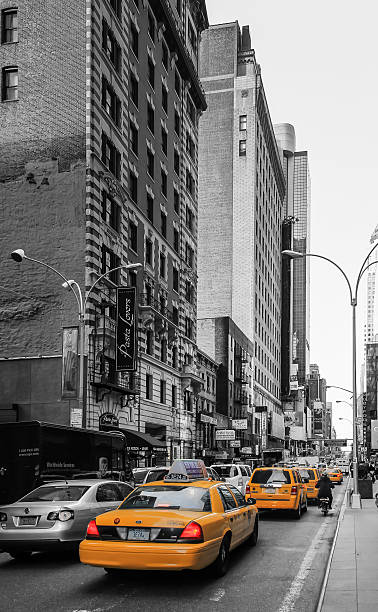 istock Yellow taxi in New York 627079072